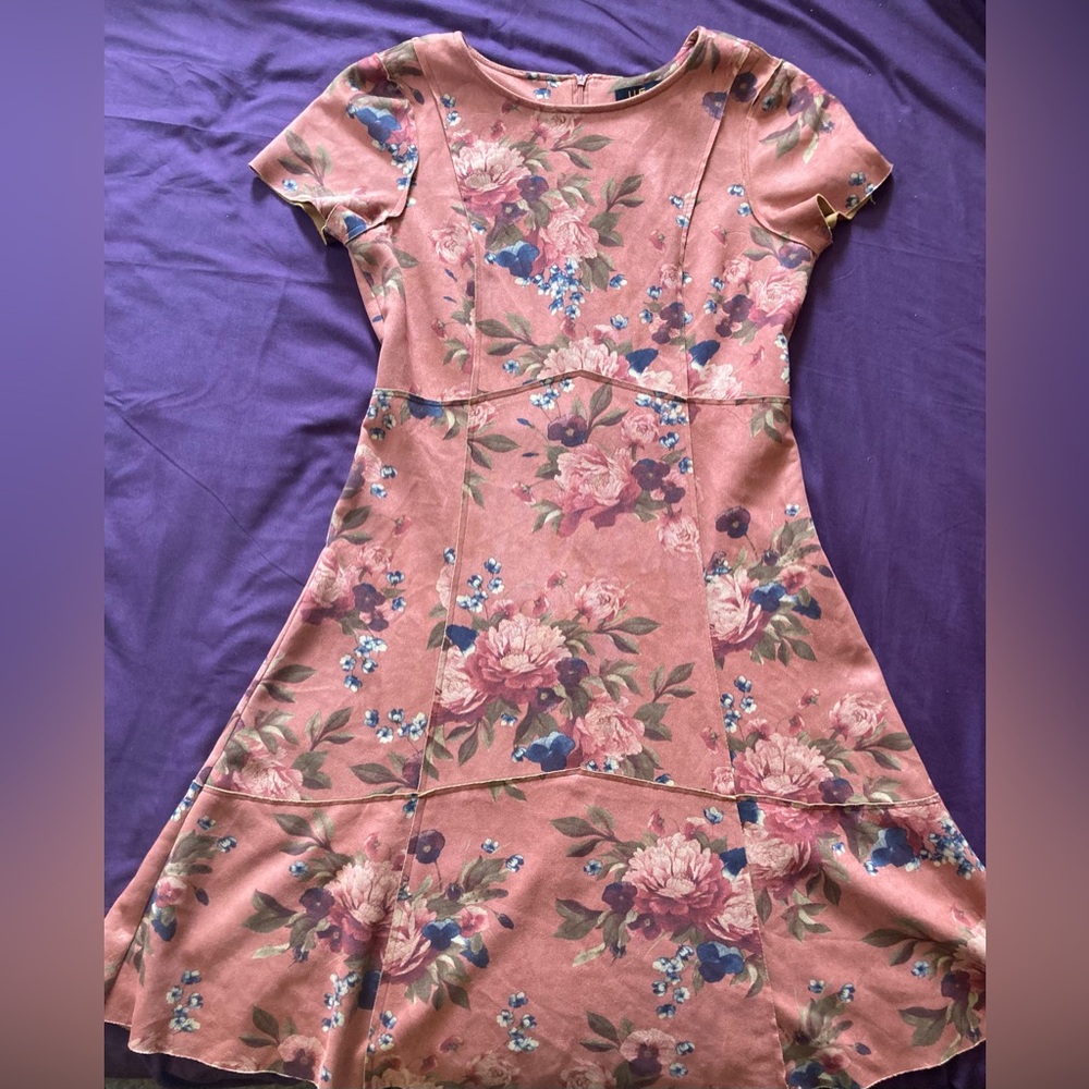 Floral patterned dress